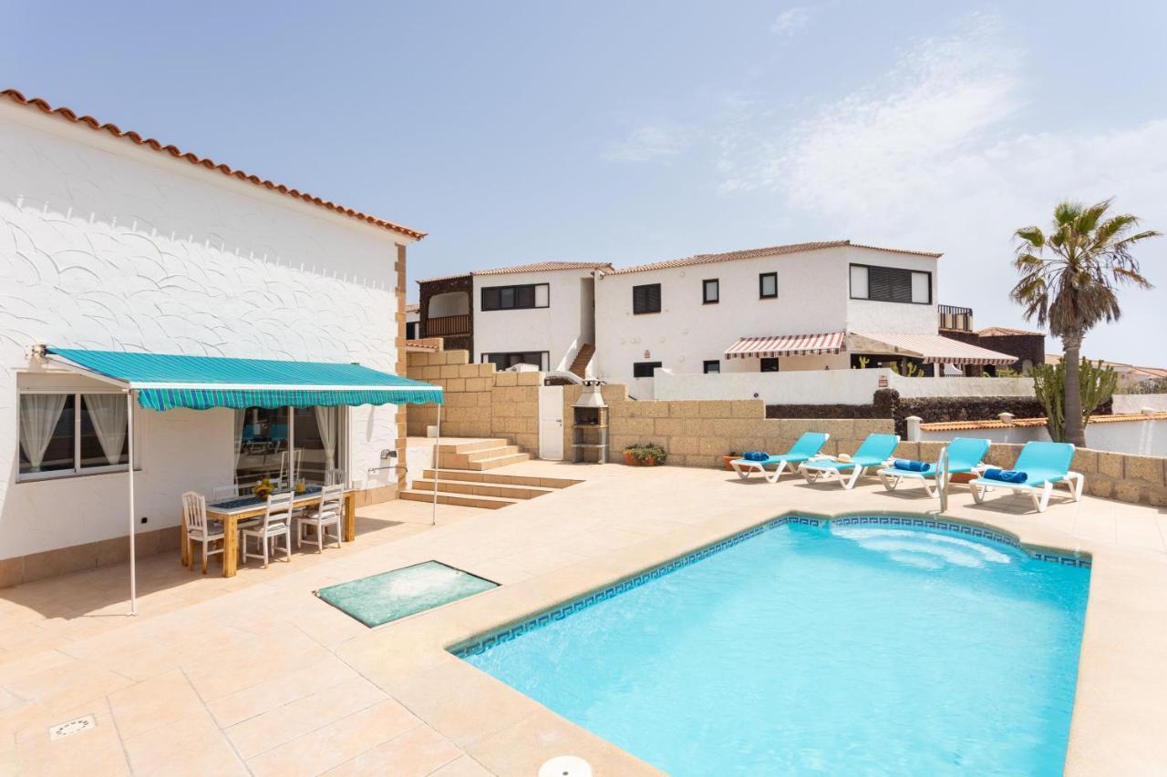 Casa Higo - Private Pool - Ocean View - Bbq - Terrace - Free Wifi - Child & Pet-Friendly - 3 Bedrooms - 6 People Poris de Abona Dış mekan fotoğraf
