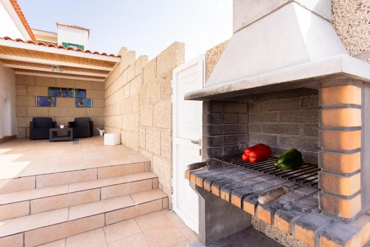 Casa Higo - Private Pool - Ocean View - Bbq - Terrace - Free Wifi - Child & Pet-Friendly - 3 Bedrooms - 6 People Poris de Abona Dış mekan fotoğraf