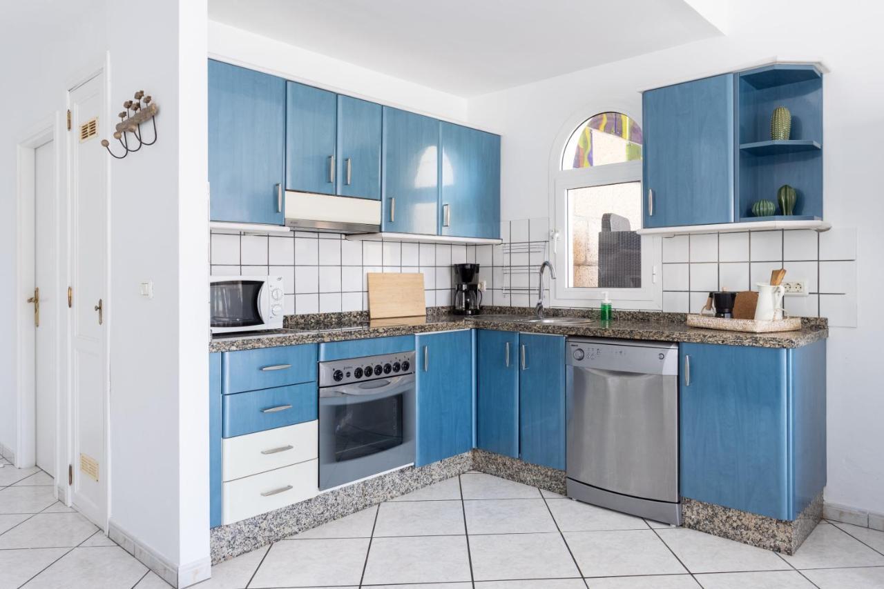 Casa Higo - Private Pool - Ocean View - Bbq - Terrace - Free Wifi - Child & Pet-Friendly - 3 Bedrooms - 6 People Poris de Abona Dış mekan fotoğraf